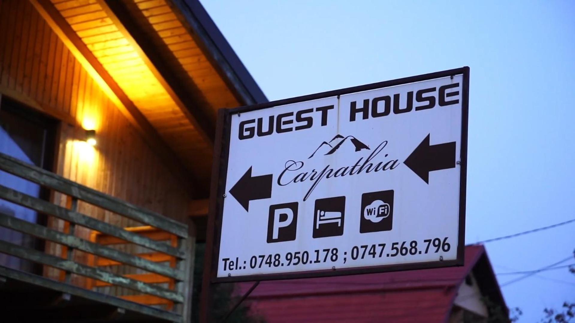 Guest House Carpathia Vişeu de Sus Exterior foto